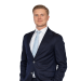 En profilbild av fastighetsmäklare William Wiman