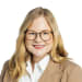 En profilbild av fastighetsmäklare Olivia Forsén