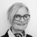 En profilbild av fastighetsmäklare Ewa Carlsson