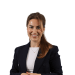En profilbild av fastighetsmäklare Julia Hellman