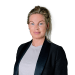 En profilbild av fastighetsmäklare Malin Heinerborg
