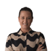 En profilbild av fastighetsmäklare Caroline Hazelius
