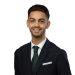 En profilbild av fastighetsmäklare Daniel Shemirani