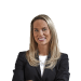 En profilbild av fastighetsmäklare Otilia Håkansson