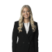 En profilbild av fastighetsmäklare Maja Wallenberg