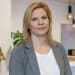 En profilbild av fastighetsmäklare Kerstin Romelin