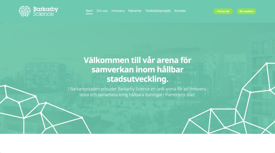 Barkarby Science offers a unique arena for innovating, testing and collaborating on sustainable solutions in the city of the future.