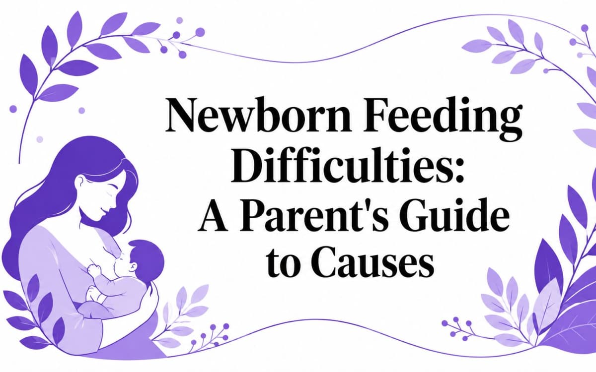 Newborn Feeding Difficulties: A Parent's Guide to Causes