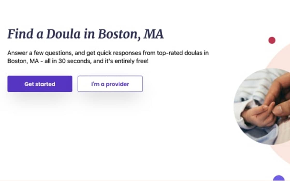 Find a Doula near Boston, MA