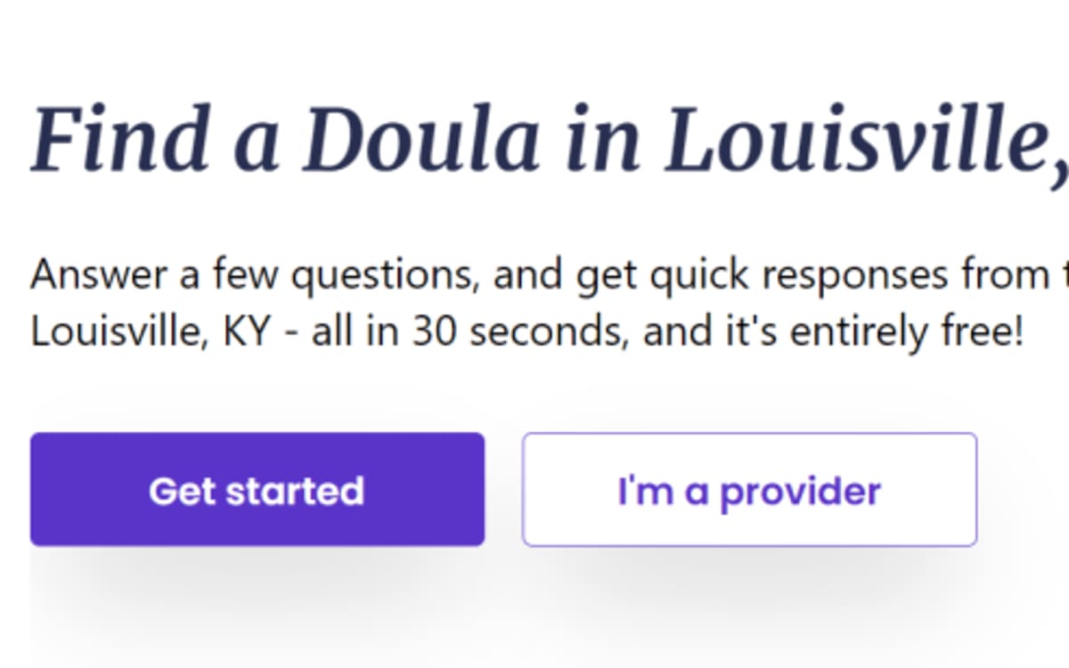 Doula in Louisville, KY
