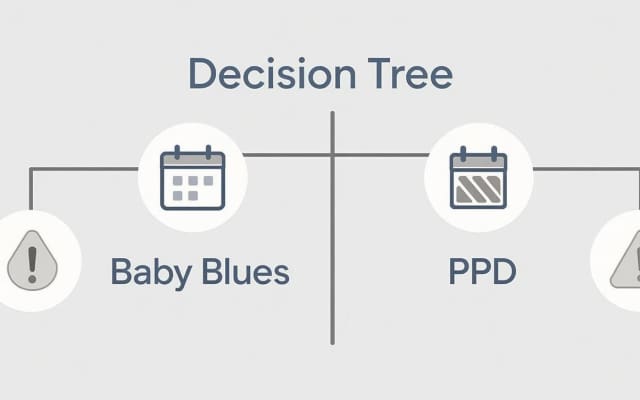 A decision tree diagram illustrating