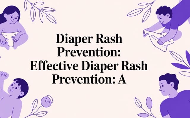 Effective Diaper Rash Prevention