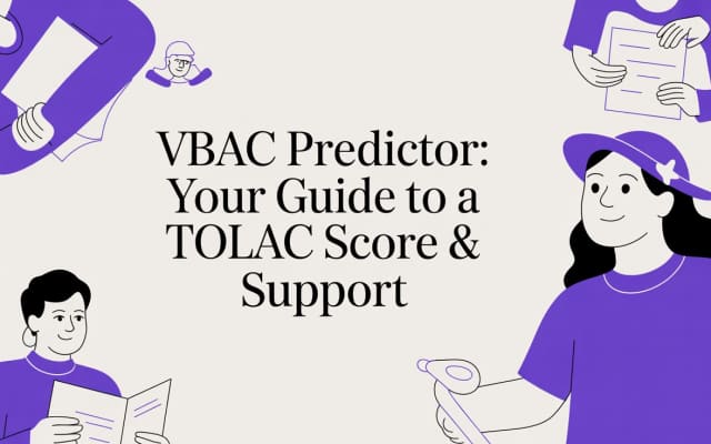 What is the best predictor for a successful VBAC?