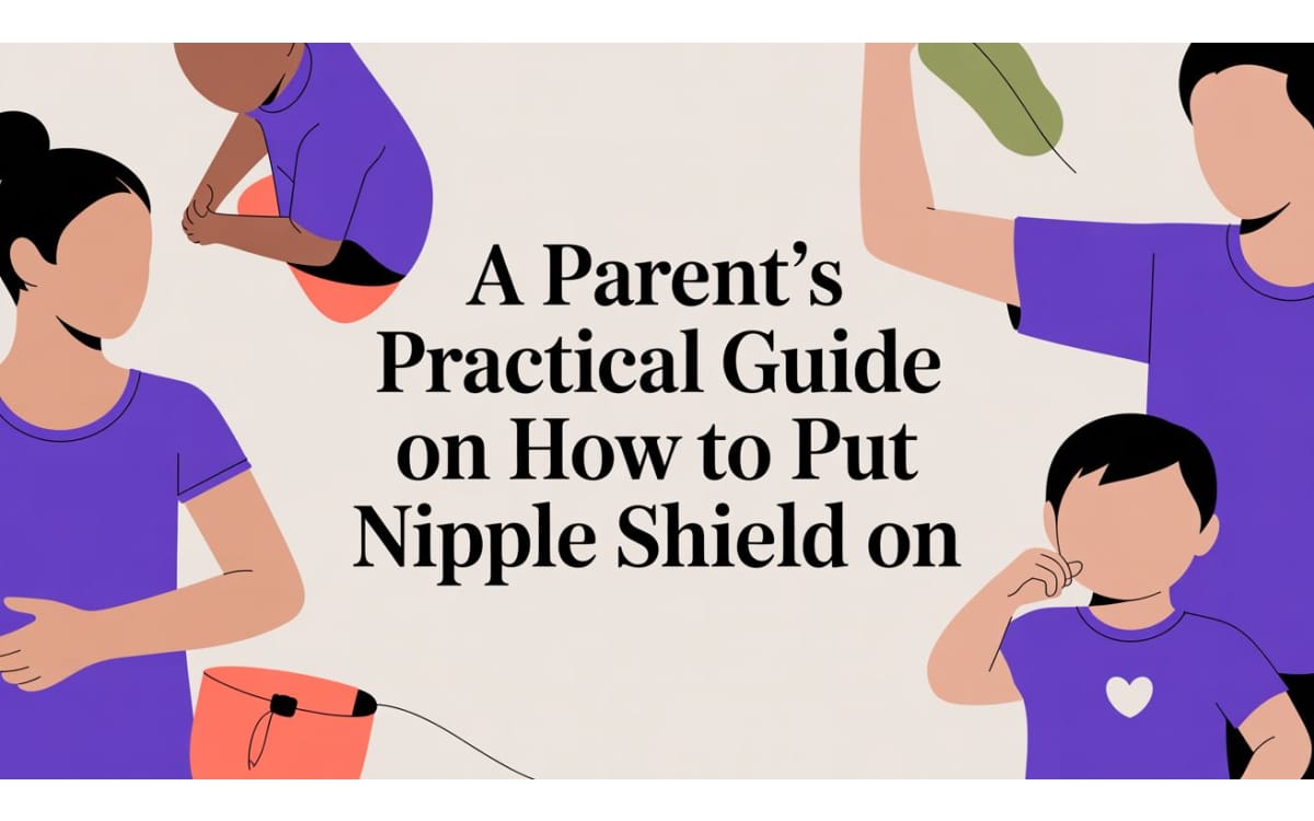 How to Put Nipple Shield On