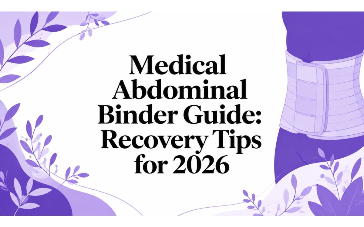 Medical Abdominal Binder Guide: Recovery Tips for 2026