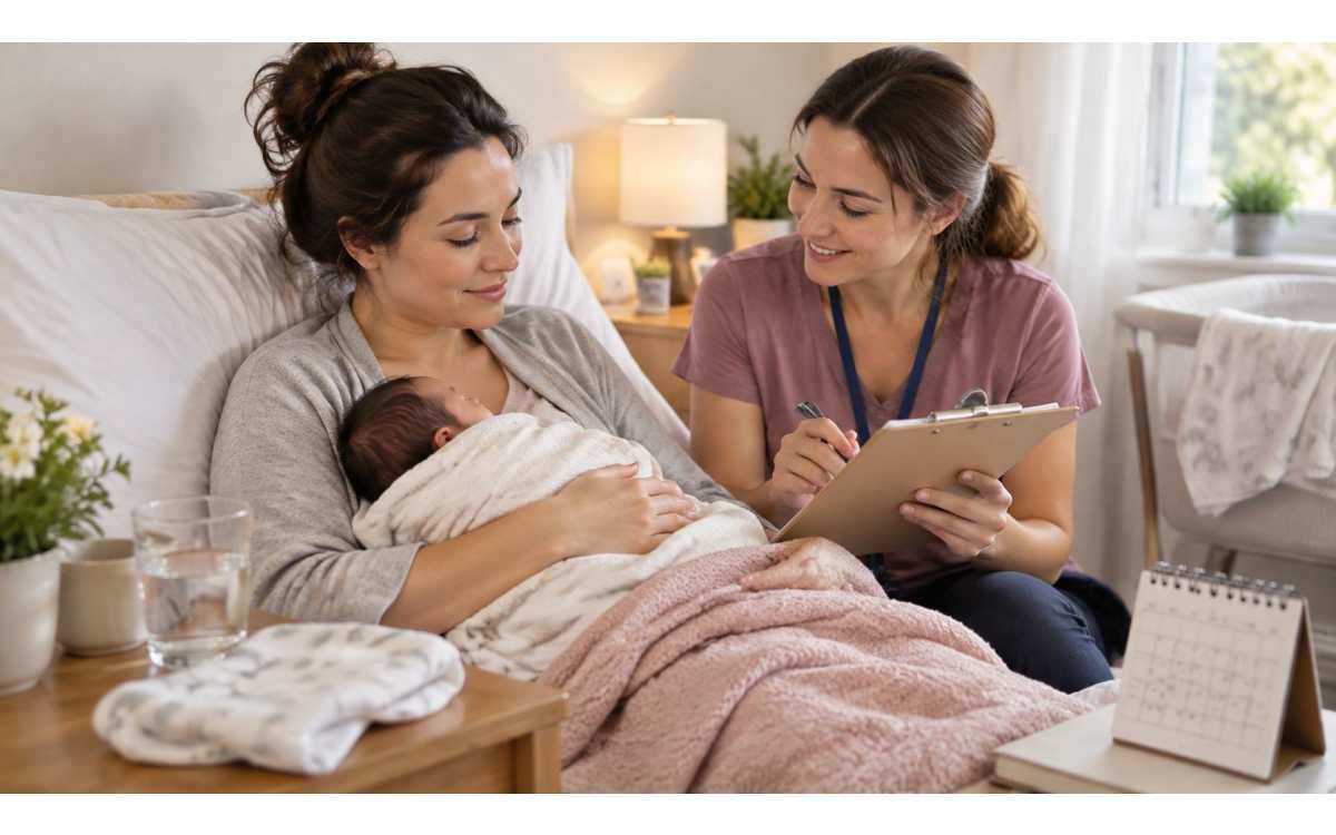 Doula Postpartum Visit Checklist: What to Check and When