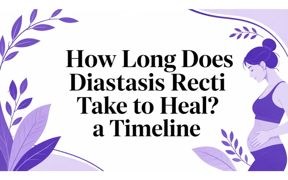 How Long Does Diastasis Recti Take to Heal