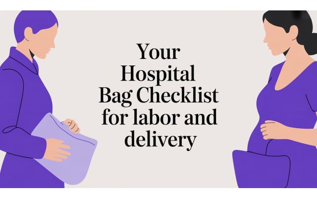 Your Hospital Bag Checklist For Labor And Delivery