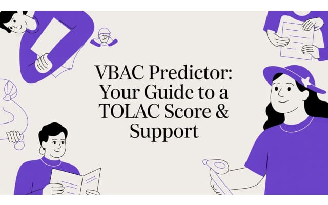 What is the best predictor for a successful VBAC?