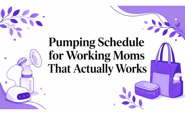 Pumping Schedule for Working Moms That Actually Works