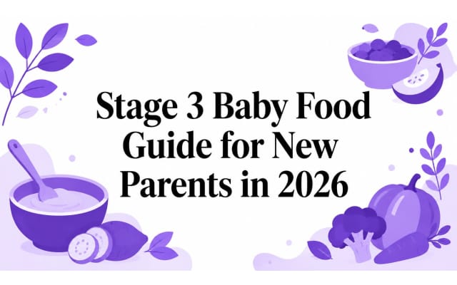 Stage 3 Baby Food Guide for New Parents in 2026