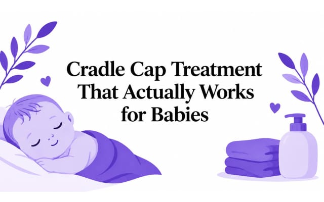 Cradle Cap Treatment That Actually Works for Babies
