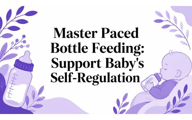 Master Paced Bottle Feeding: Support Baby's Self-Regulation
