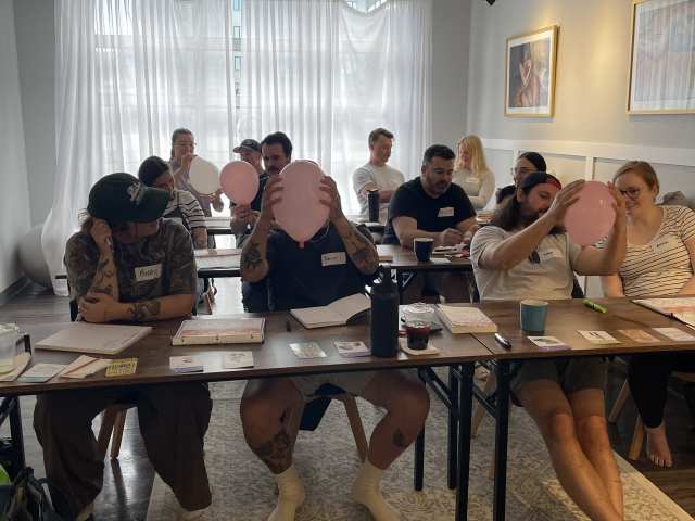 A full-day immersive and fun day learning about birth and partner support