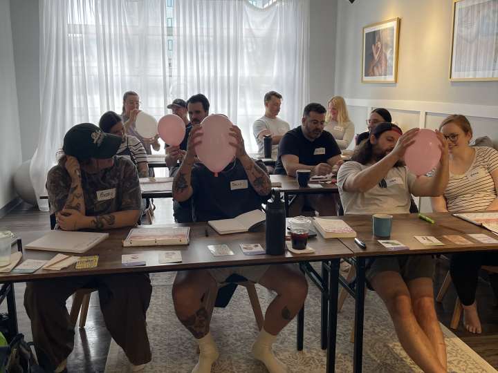 A full-day immersive and fun day learning about birth and partner support