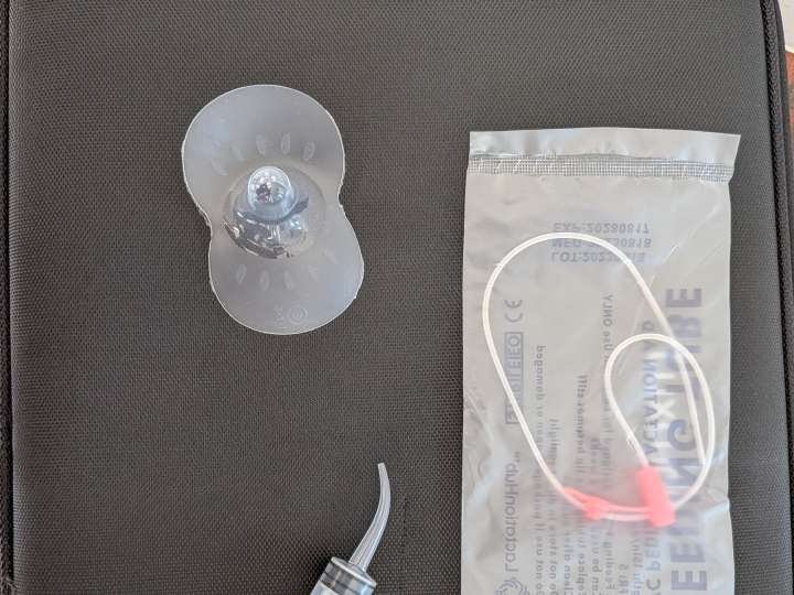 Feeding supplies, feeding tube, SNS, nipple shield, syringe