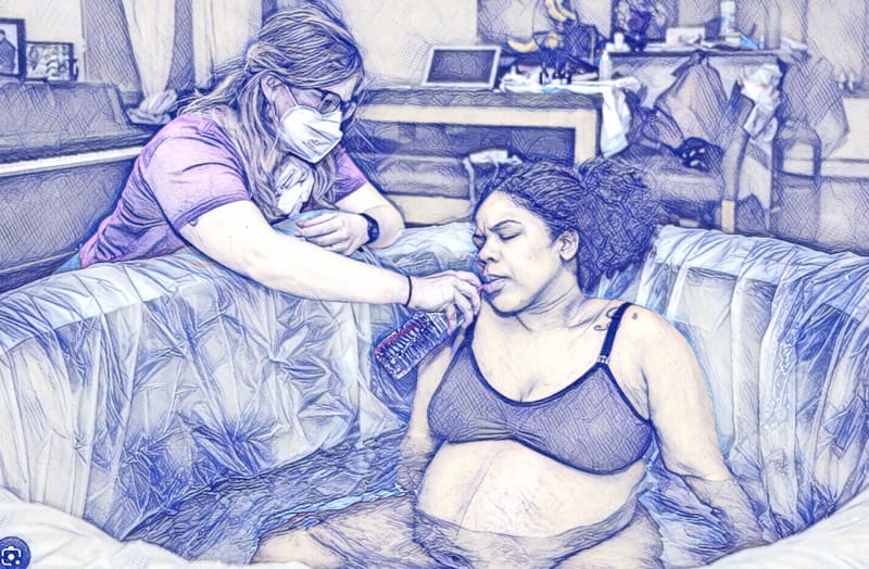 Midwife home birth cost in New York City