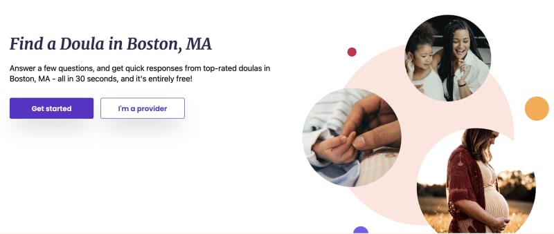 Find a Doula near Boston, MA