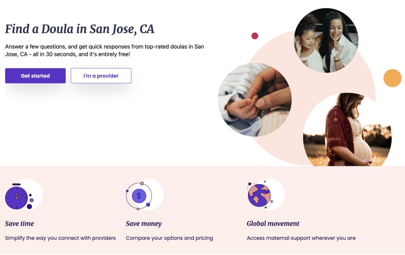 Find Doula Near San Jose, CA