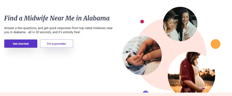 Find a Midwife Near Me in Alabama
