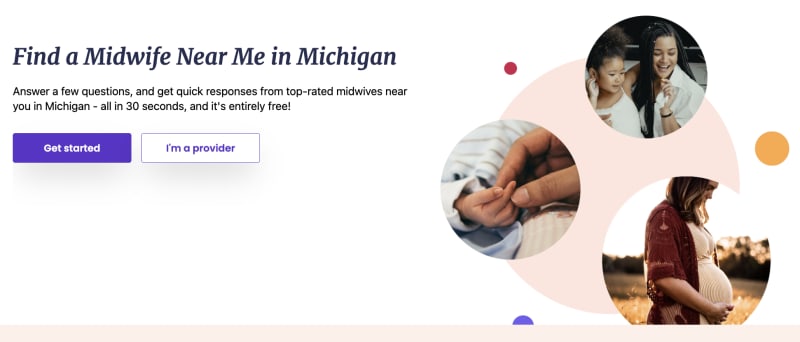 Find a Midwife Near Me in Michigan