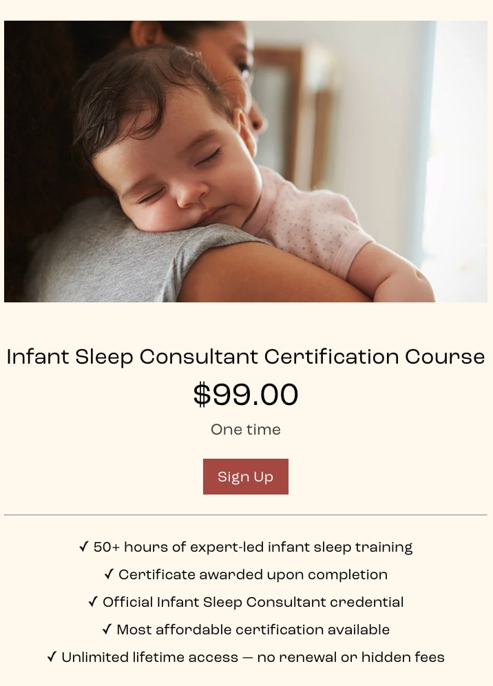 Infant Sleep Consultant Certification Course