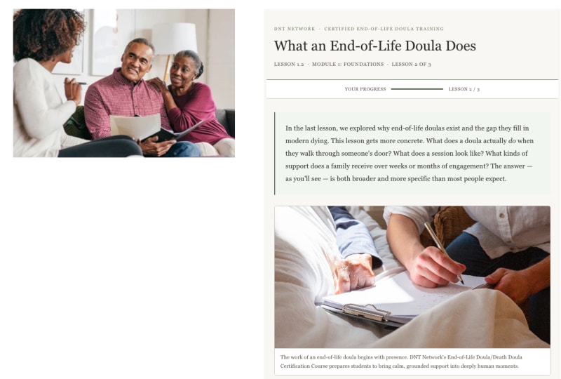 What an End-of-Life Doula Does