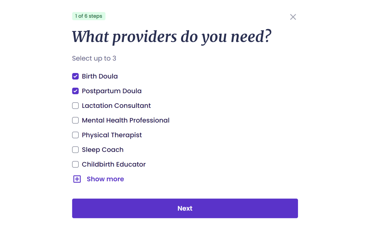 postpartum doula services near me