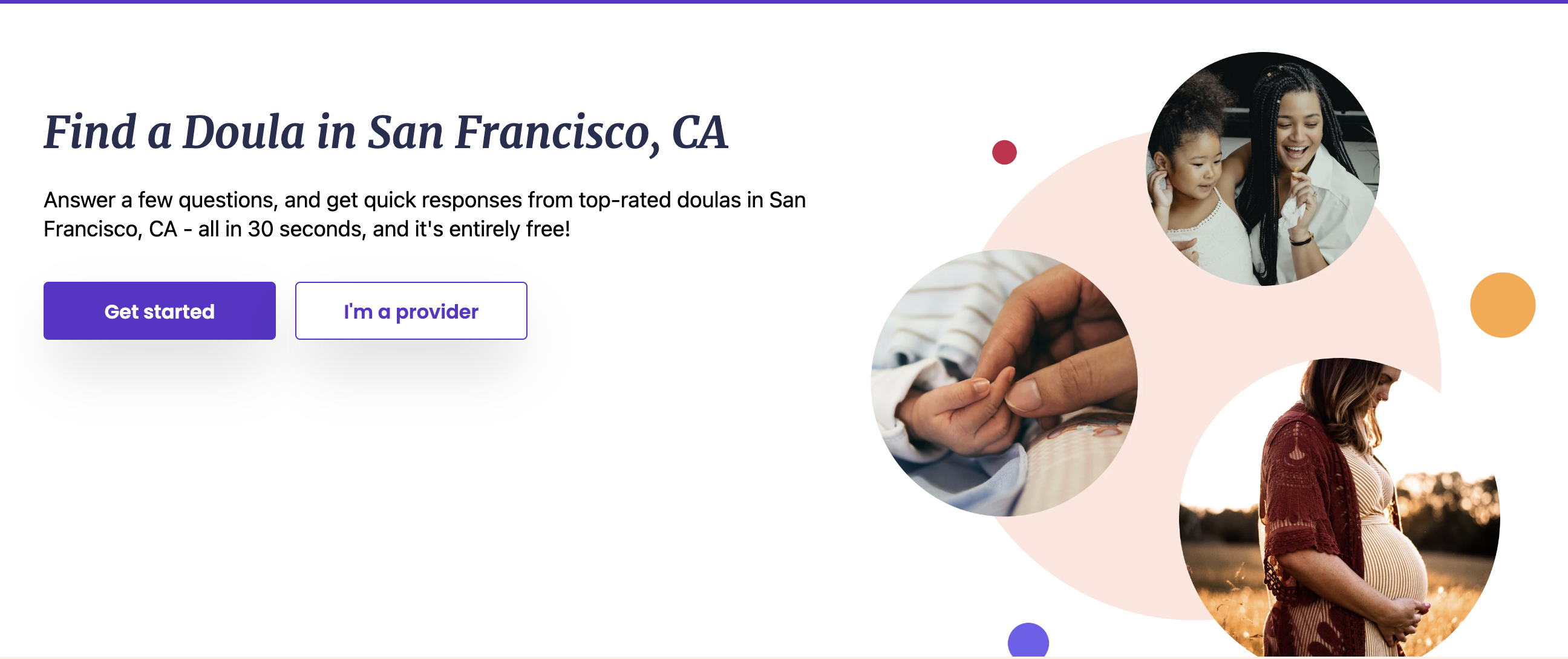 Find a Doula in San Francisco, CA