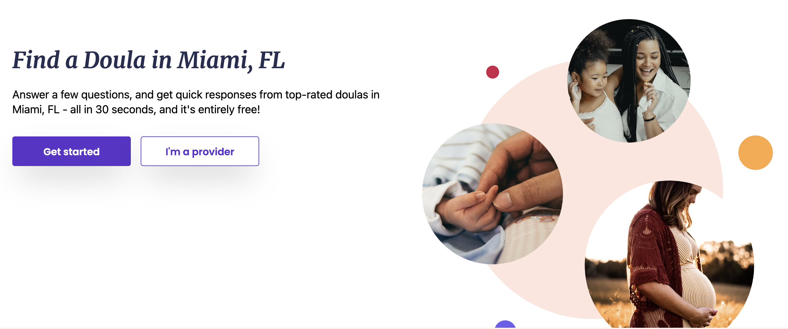 Find a Doula in Miami, FL