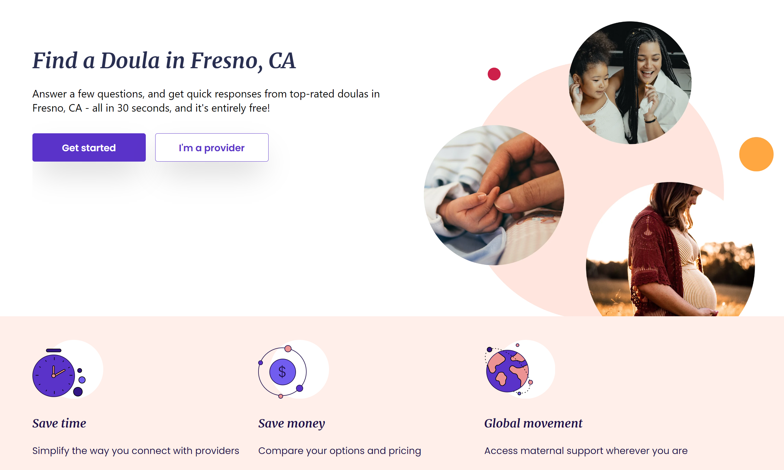 Find a Doula in Fresno, CA