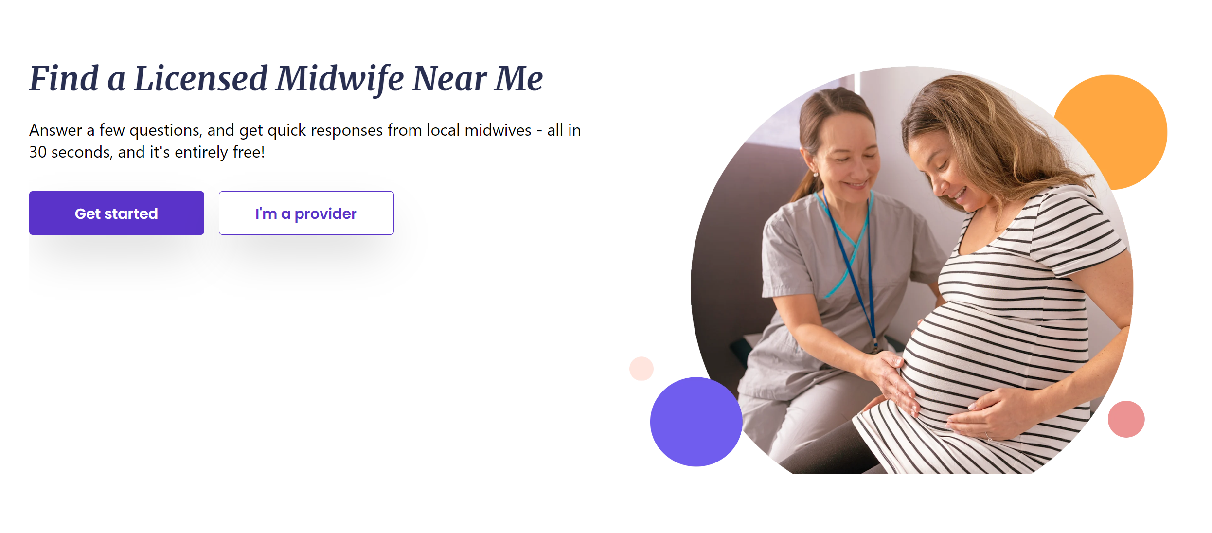 Find a Midwife Near Me in Louisiana
