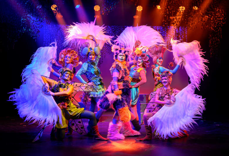 Eventyrteatrets opsætning af Alice i Eventyrland. Foto: Thomas Hergaard Fotografi