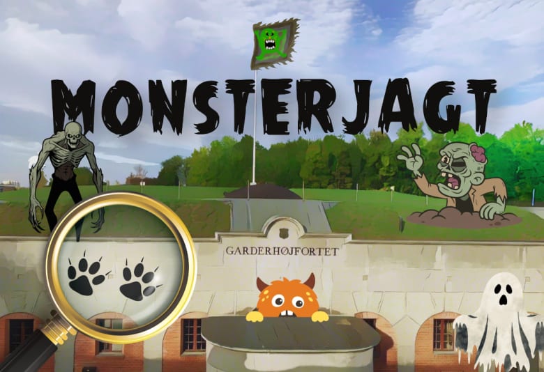 Monsterjagt på Garderhøjfortet. Foto: Golden Days