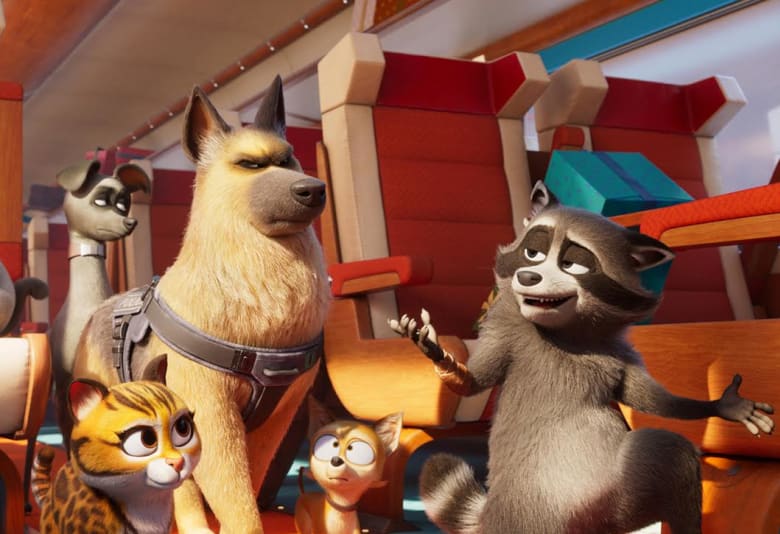 Still fra filmen Kæledyrs-Ekspressen