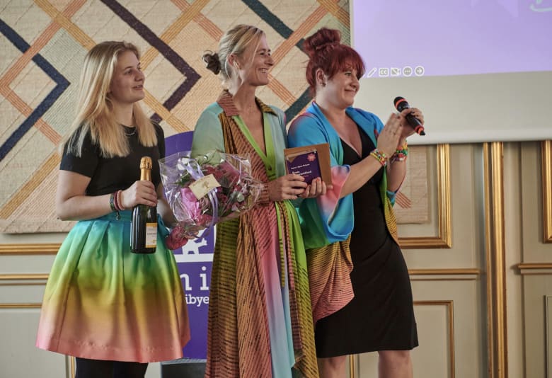 Børn i byen Prisen 2022 på Designmuseum Danmark. Foto: Heine Pedersen