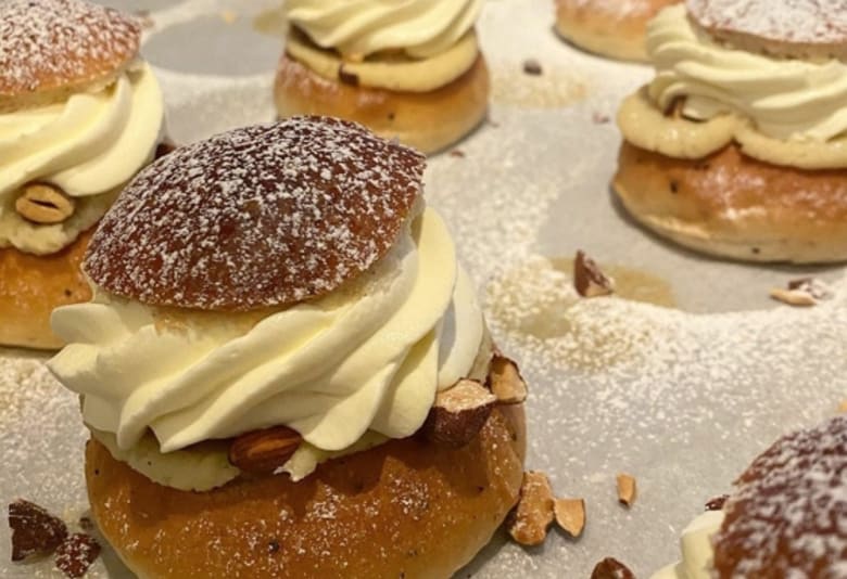 Semla hos Juno. Fotograf: Juno the Bakery