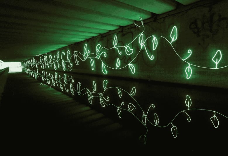 Overgrown af FRONT404. Fotograf: Cph Light Festival