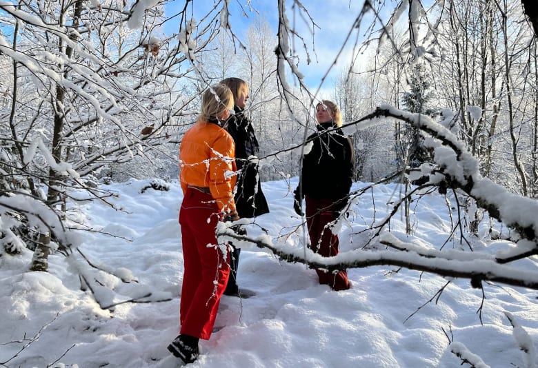 Gåtur nær Hotell Lassalyckan. Foto: Caroline Meldgaard.