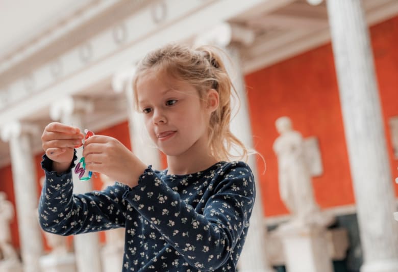 Perle-aktivitet på Glyptoteket